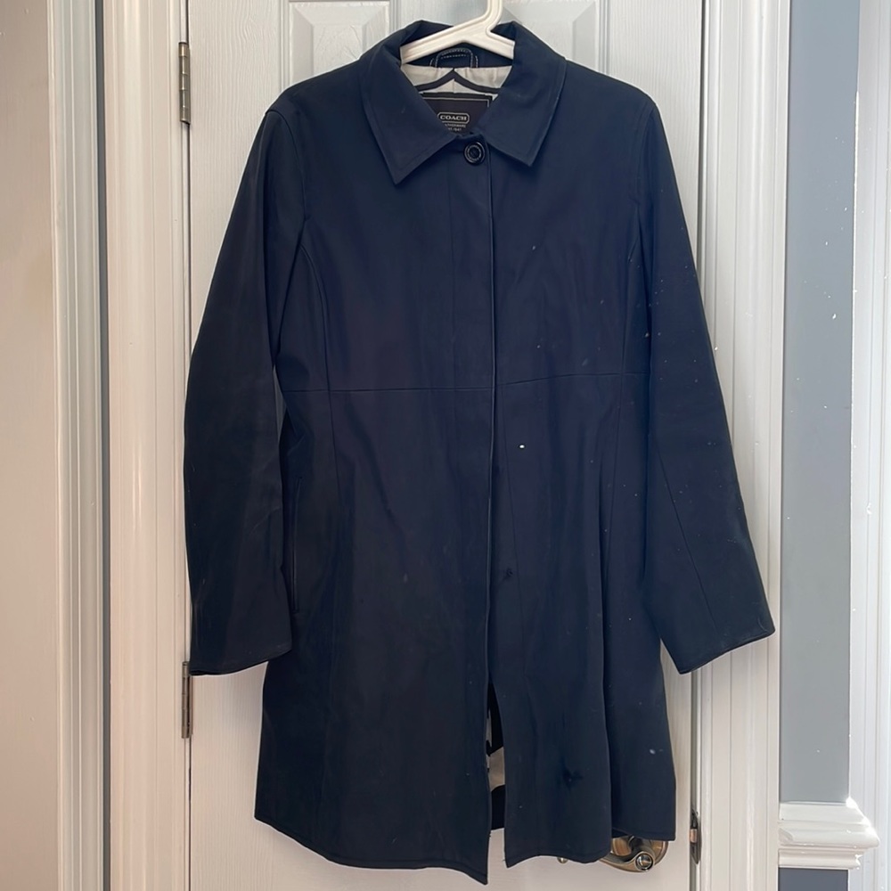 Authentic Coach Trench Coat - image 1
